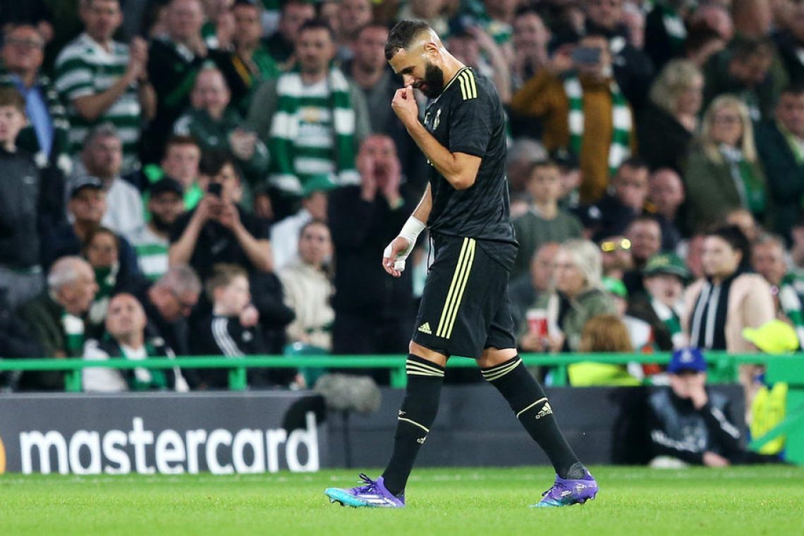 Benzema zaradi poškodbe na večtedenski počitek