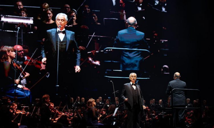 Po šestih letih v Stožicah spet Andrea Bocelli