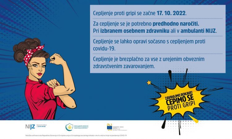 Na NIJZ začeli s cepljenjem proti gripi, za letos so naročili četrt milijona odmerkov cepiva