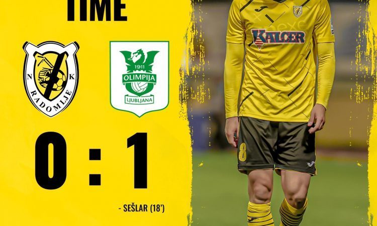 Kalcer Radomlje - Olimpija 0:1 (0:1)