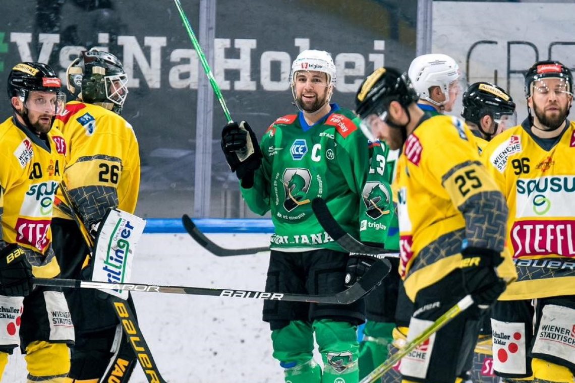 SŽ Olimpija - Vienna Capitals 1:4 (0:1, 0:3, 1:0)
