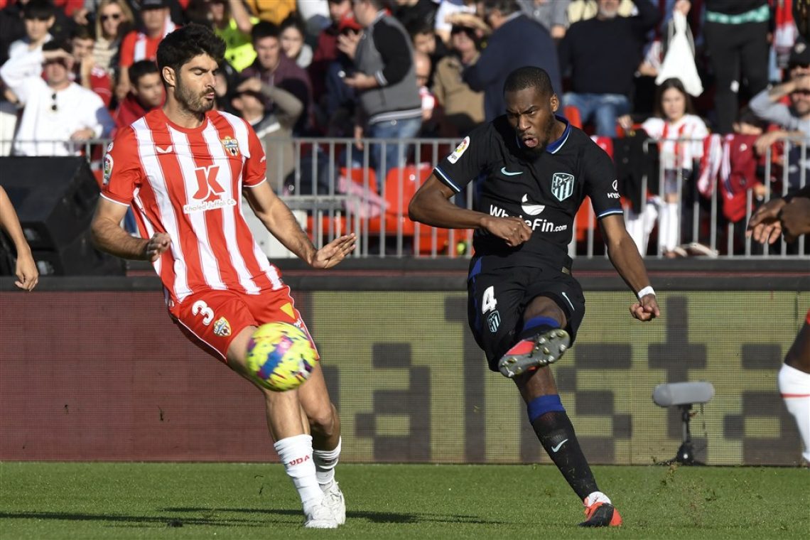 Atletico zgolj do točke proti Almerii