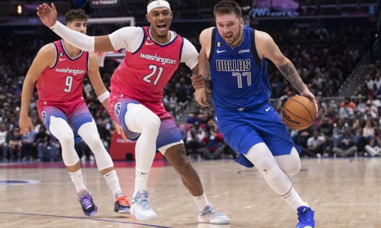 Dallas kljub 41 točkam Dončića izgubil proti ekipi iz ameriške prestolnice