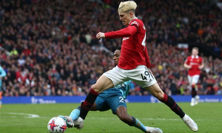 Garnacho še pet let pri Manchester Unitedu
