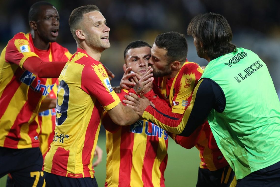 Udinese z Bijolom in Lovrićem praznih rok iz Lecceja