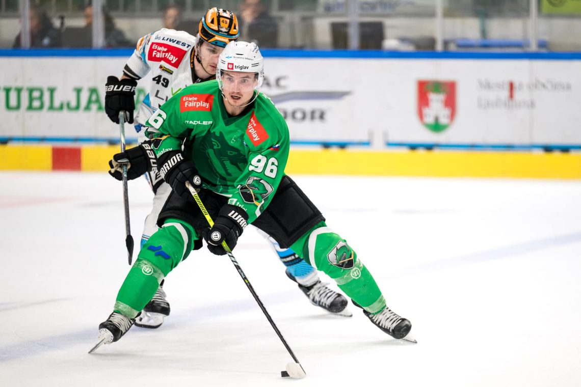 Hokejisti SŽ Olimpije so izgubili z ekipo Black Wings Linz z 0:2