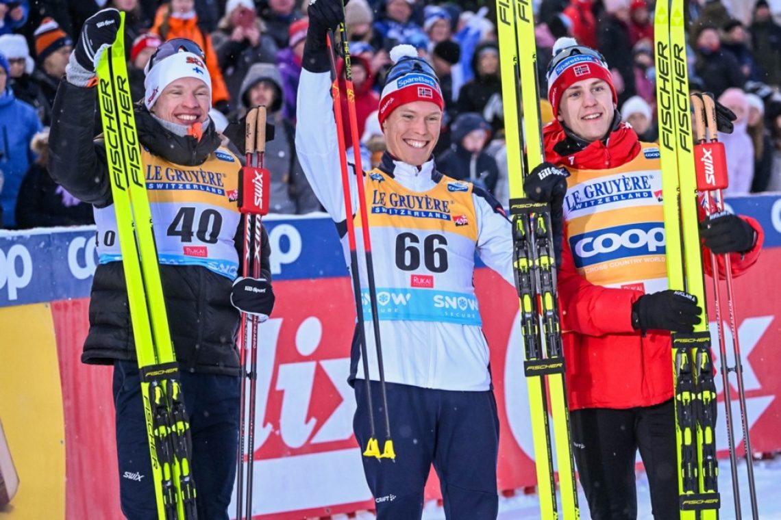 Nyenget najhitrejši v moški tekmi na 10 km, do točk Urevc, Mandeljc in Šimenc