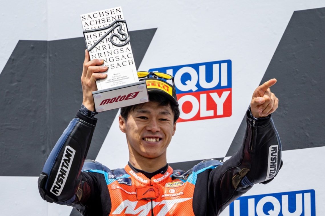 Ogura iz razreda moto2 v motoGP