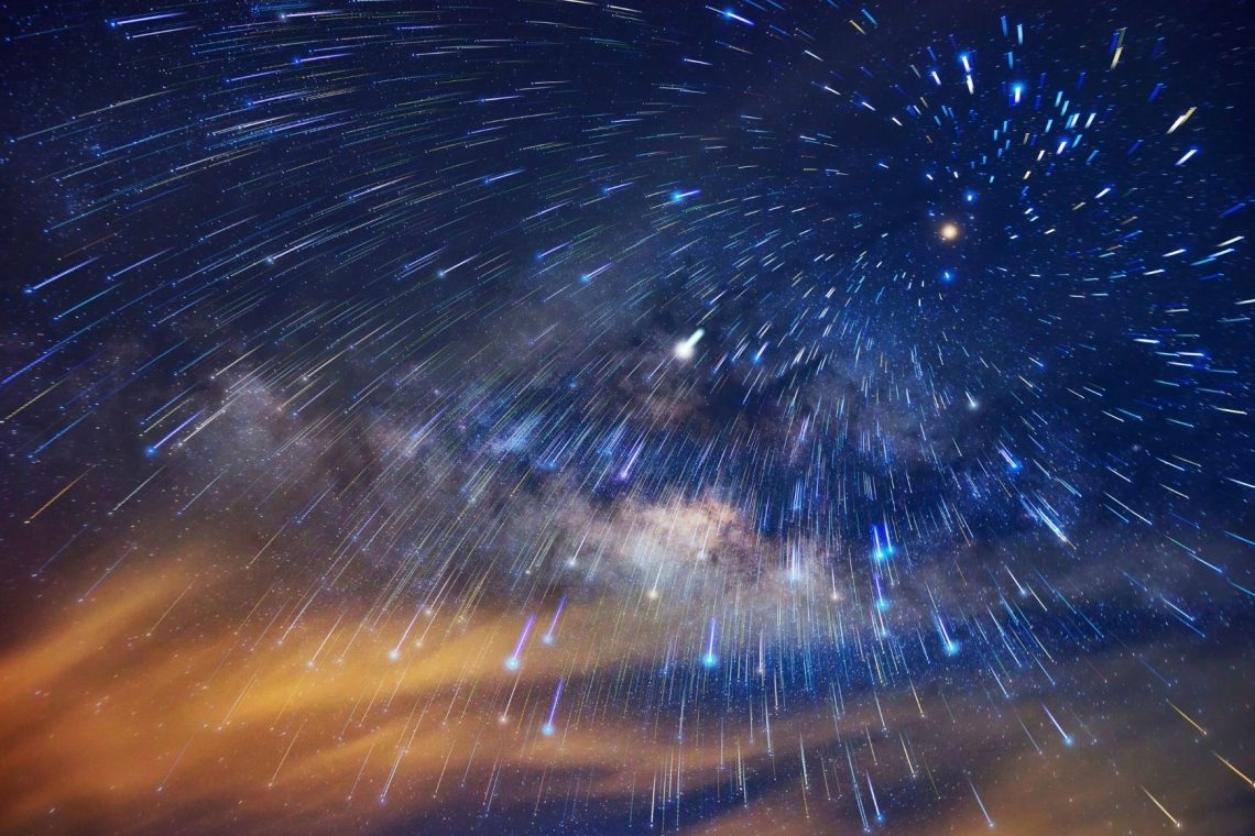V petek letošnji prvi meteorski dež 