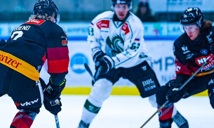 Hokejisti Olimpije Ljubljane so v gosteh premagali Vorarlberg Pioneers s 3:1