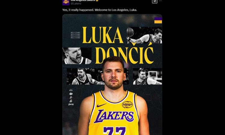 Luka Dončić z ganljivim zapisom ob slovesu od Dallasa