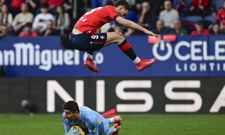 Osasuna odščipnila točko Realu