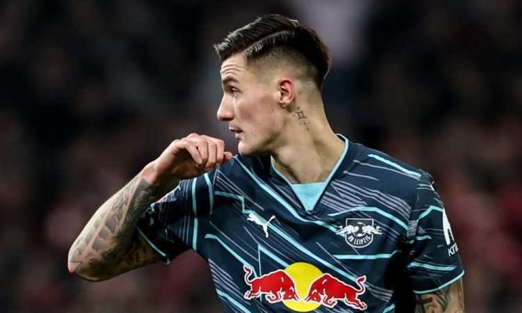 Leipzig le neodločeno s Heidenheimom, Šeško zadel desetič