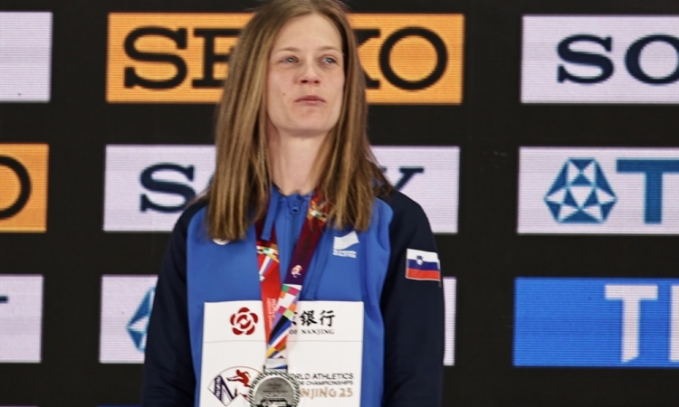Tina Šutej druga na diamantni ligi v Rabatu