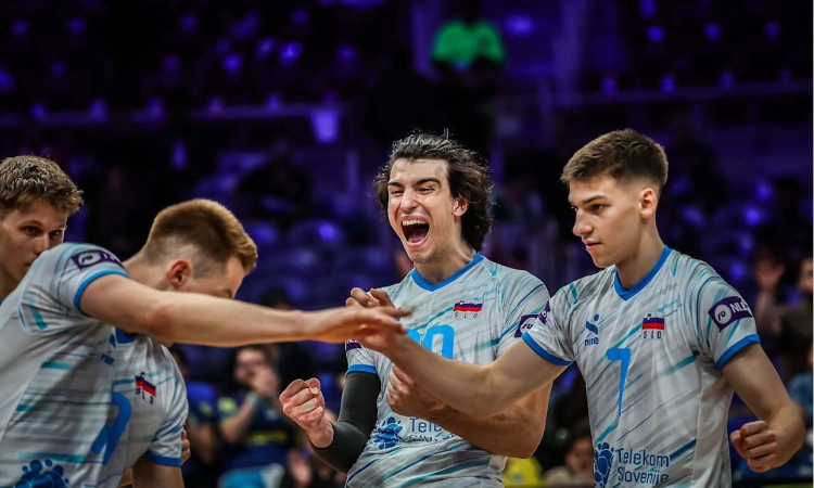 Slovenski odbojkarji tesno boljši še od Irana