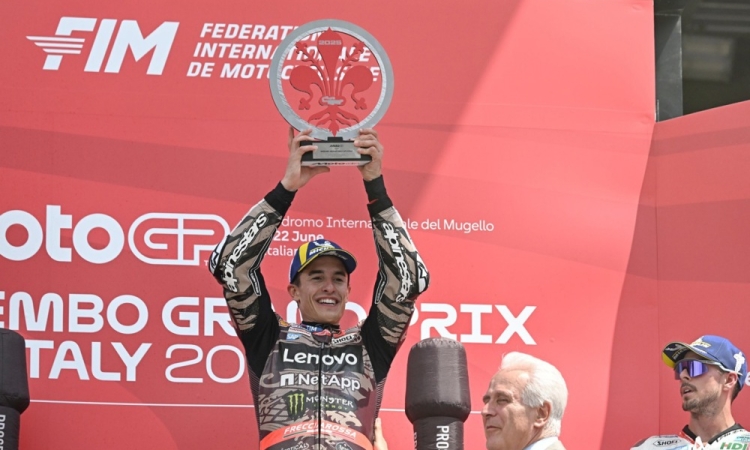 Marc Marquez v Mugellu najboljši tudi na klasični dirki 