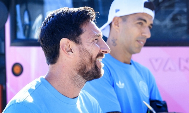 Messi se je vrnil na trening Inter Miamija