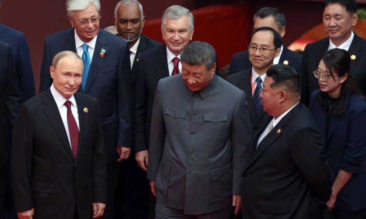 Parada v Pekingu pokazala novo os avtoritarnih zavezništev