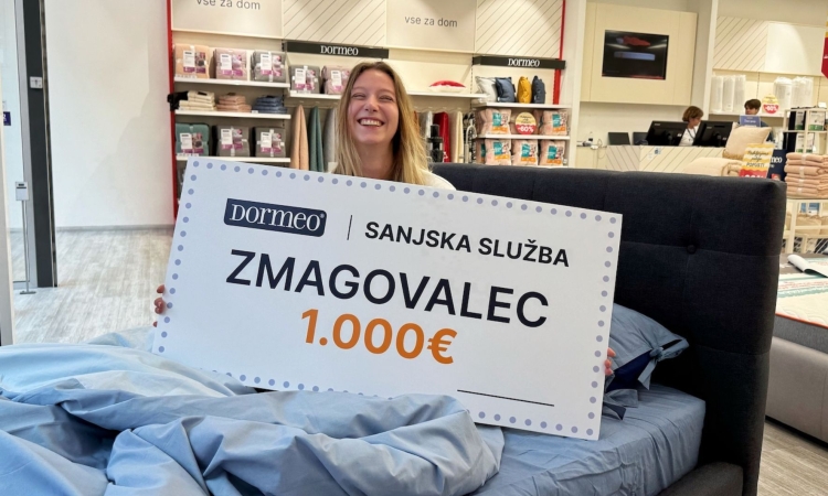 Dormeo razpisuje Sanjsko službo: kdo bo naj spalec 2025?