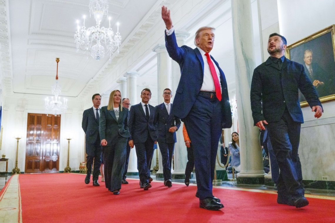 Rubio napovedal možno srečanje Trumpa in Zelenskega prihodnji teden