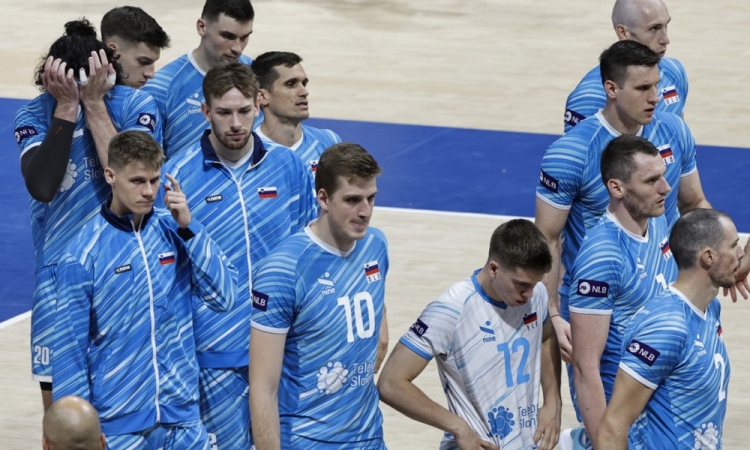 Slovenski odbojkarji po porazu proti ZDA končali SP