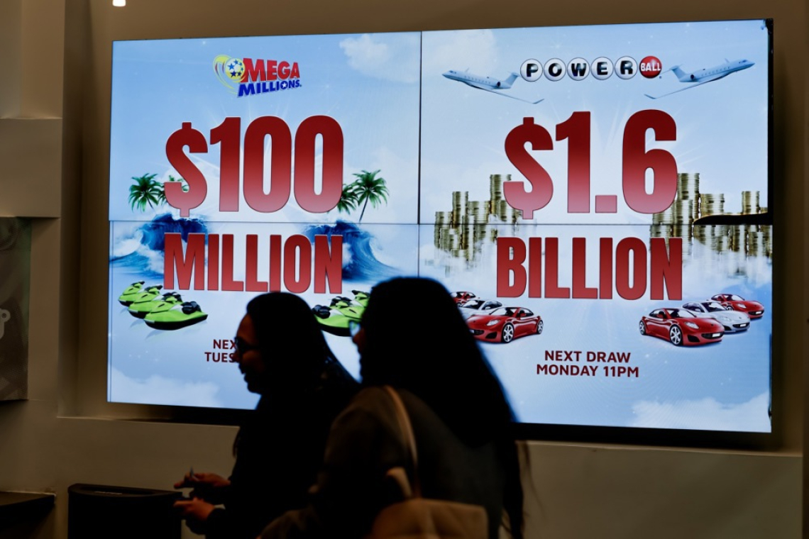 Dobitni listič za Powerball z rekordnim zneskom prodali v Arkansasu
