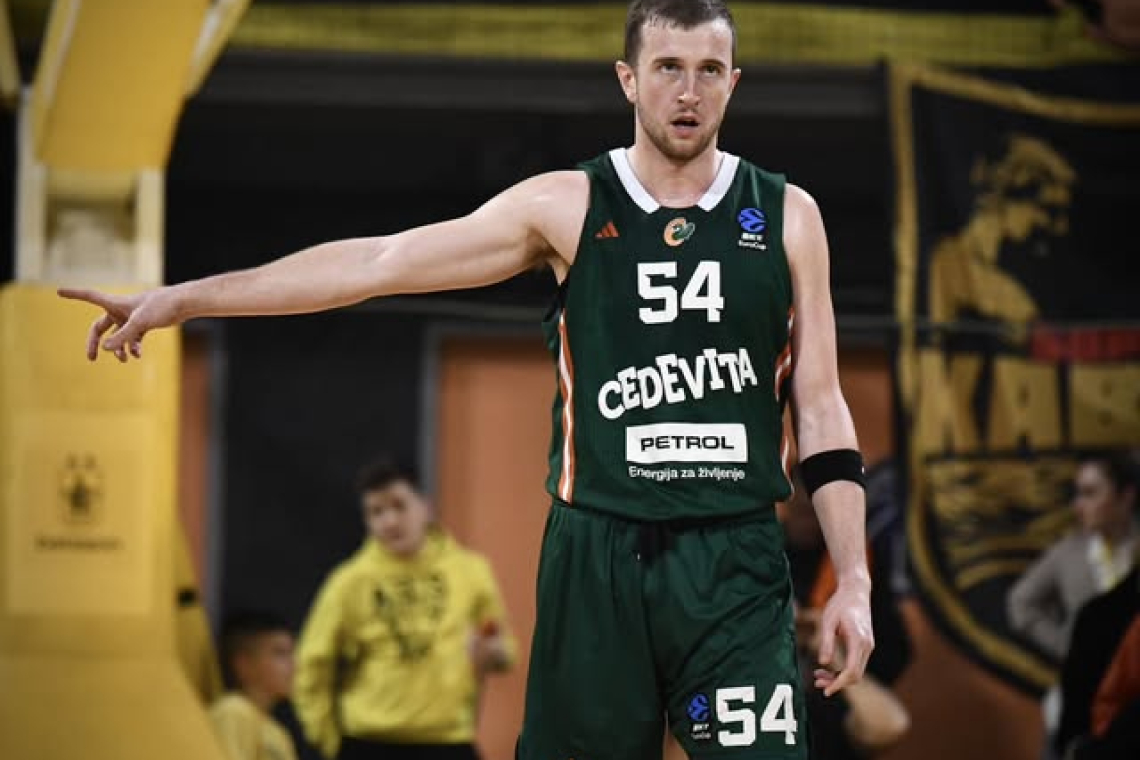 Cedevita Olimpija z visoko zmago v Solunu zaključila leto 2025