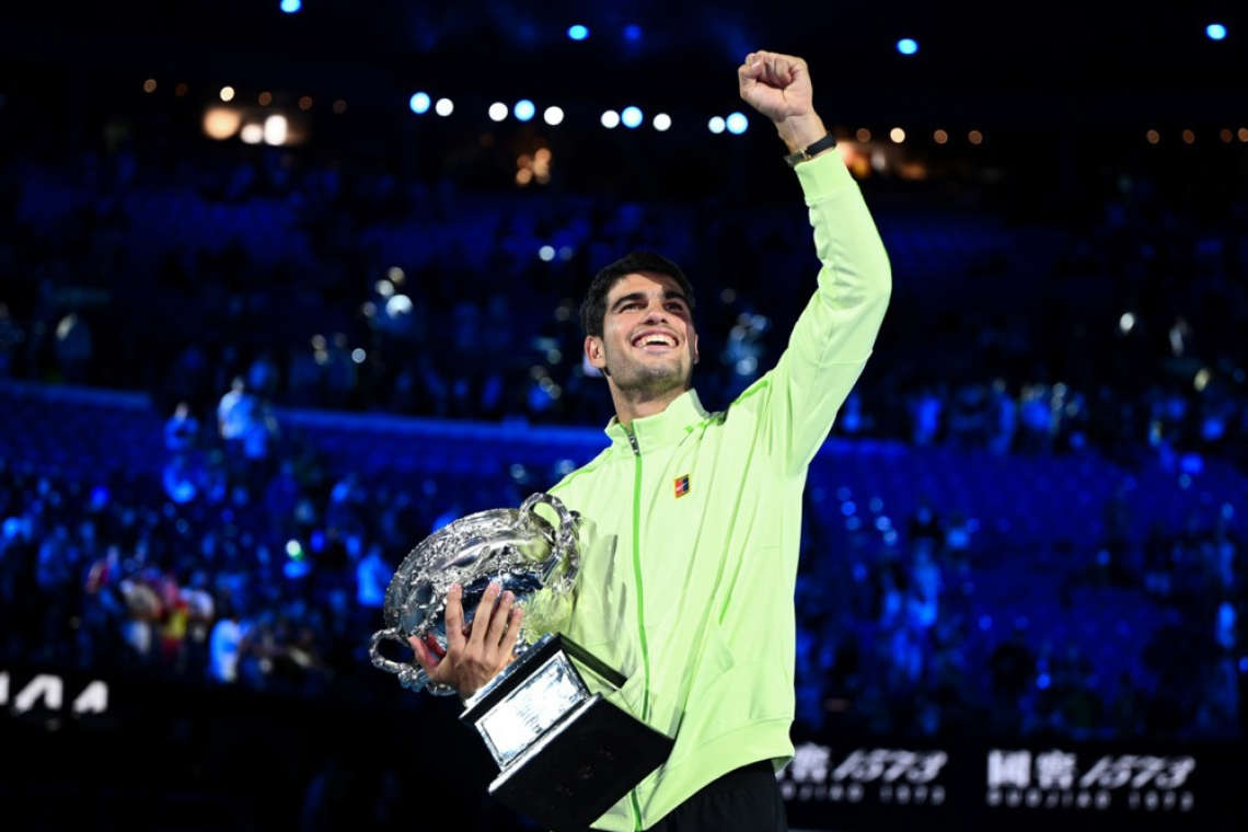 Alcaraz ostaja na vrhu lestvice ATP