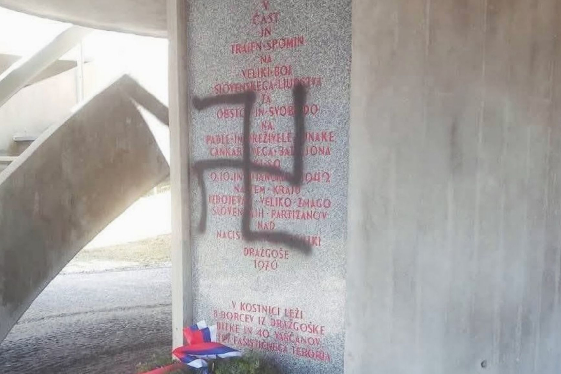 Skrunjen spomenik v Dražgošah, ministrstvo zahteva pregon