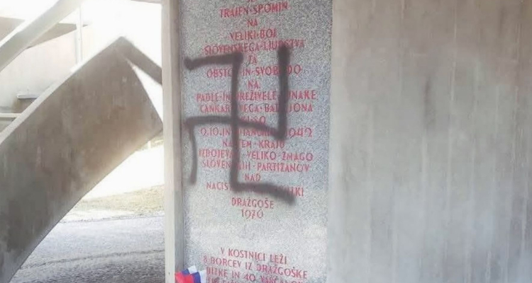 Skrunjen spomenik v Dražgošah, ministrstvo zahteva pregon