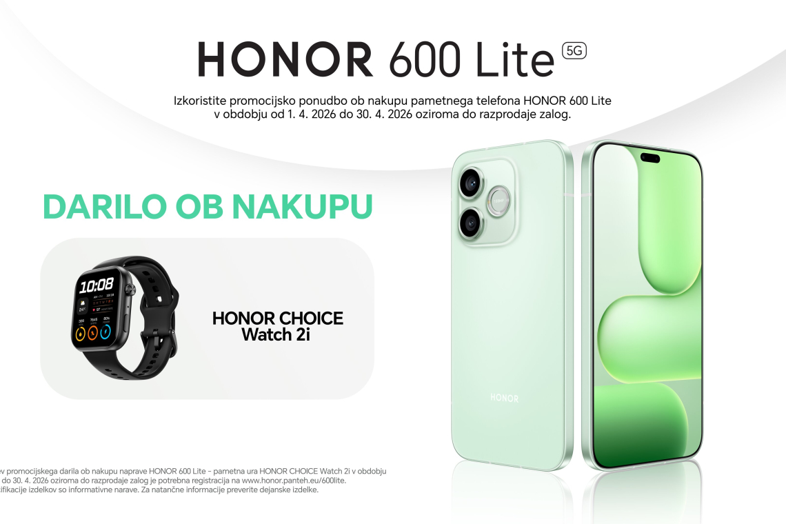 HONOR 600 Lite prinaša zmogljivo baterijo in 108 MP kamero