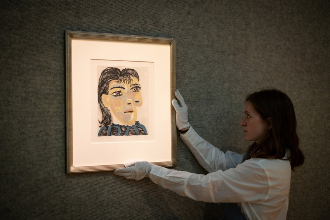 V Parizu dobrodelni srečelov s Picassovo sliko