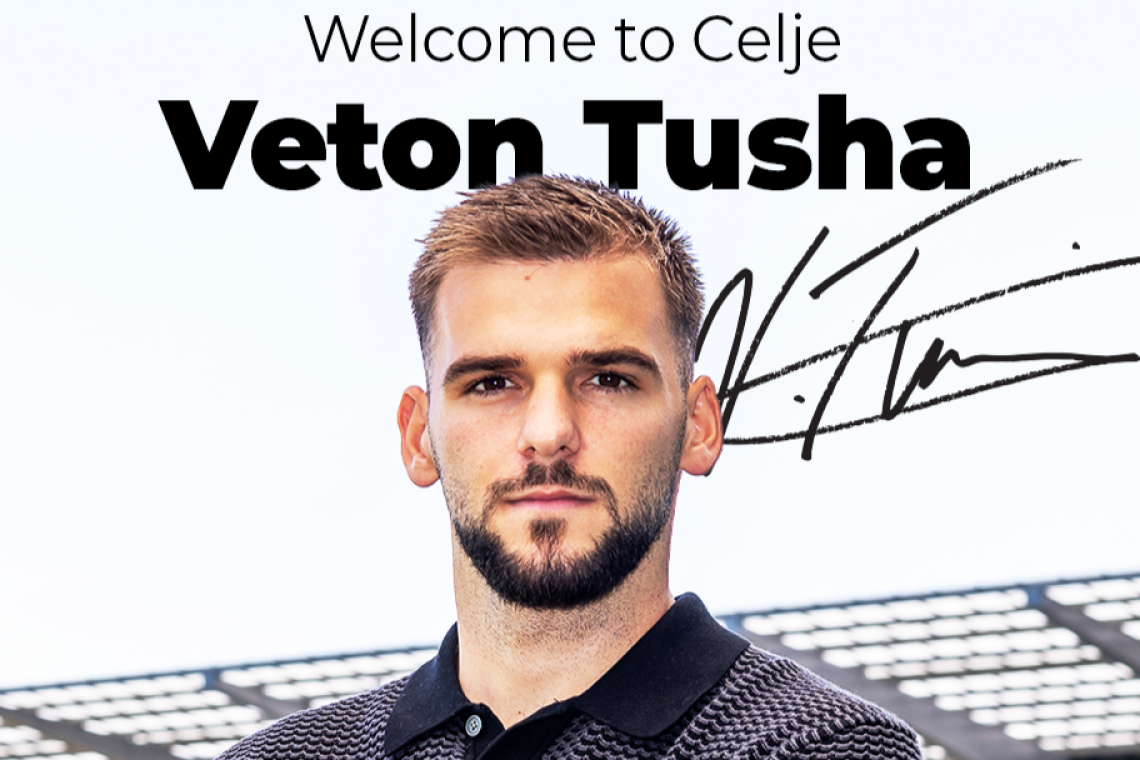 Celje okrepilo napad z Vetonom Tusho